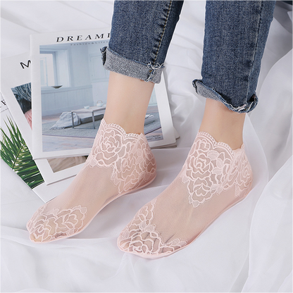 Rosemist Lace Ankle Socks