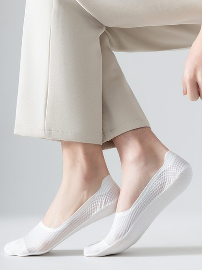 GripMesh No-Show Anti-Slip Socks