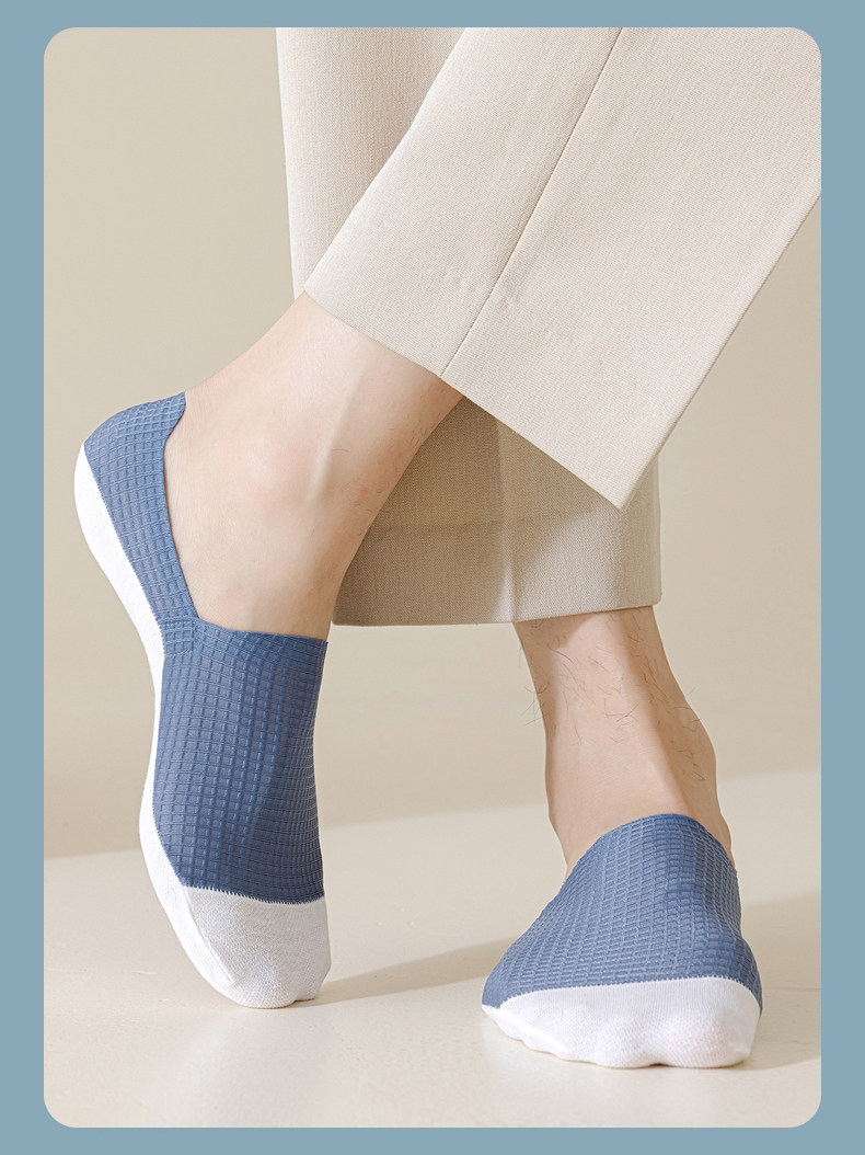 SlipGuard Dual-Patch Invisible Socks