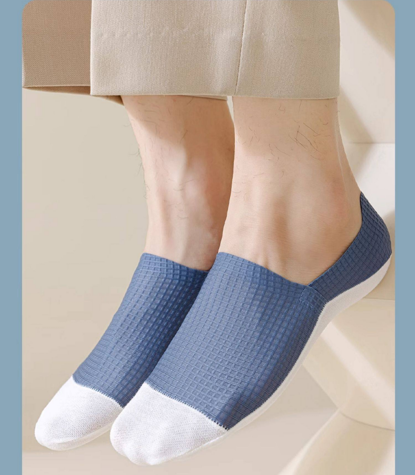 SlipGuard Dual-Patch Invisible Socks