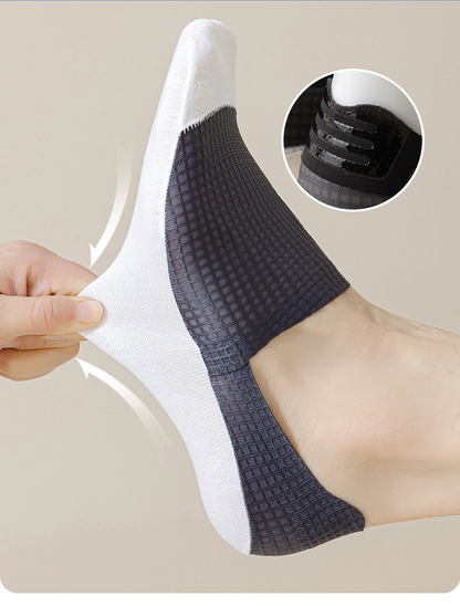 SlipGuard Dual-Patch Invisible Socks