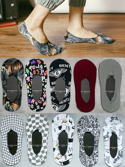 WinkFlex FunPrint Invisible Socks