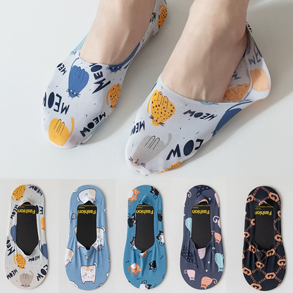 WinkFlex FunPrint Invisible Socks