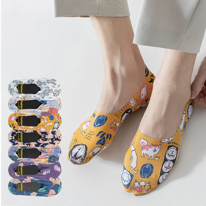 WinkFlex FunPrint Invisible Socks