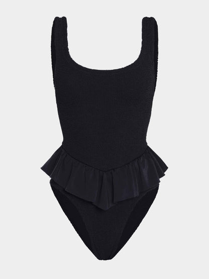 Denise Ruffle One-Piece Swimsuit