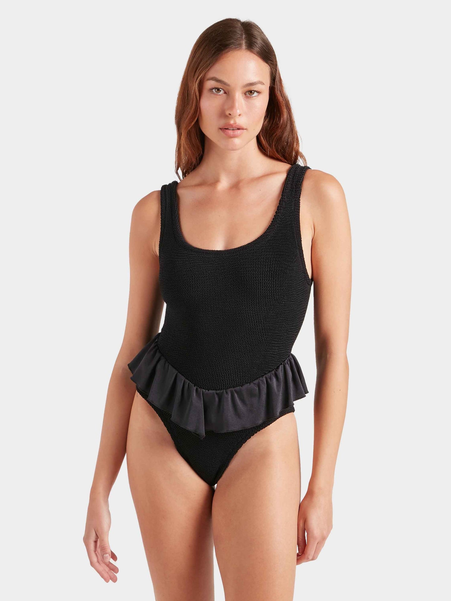Denise Ruffle One-Piece Swimsuit