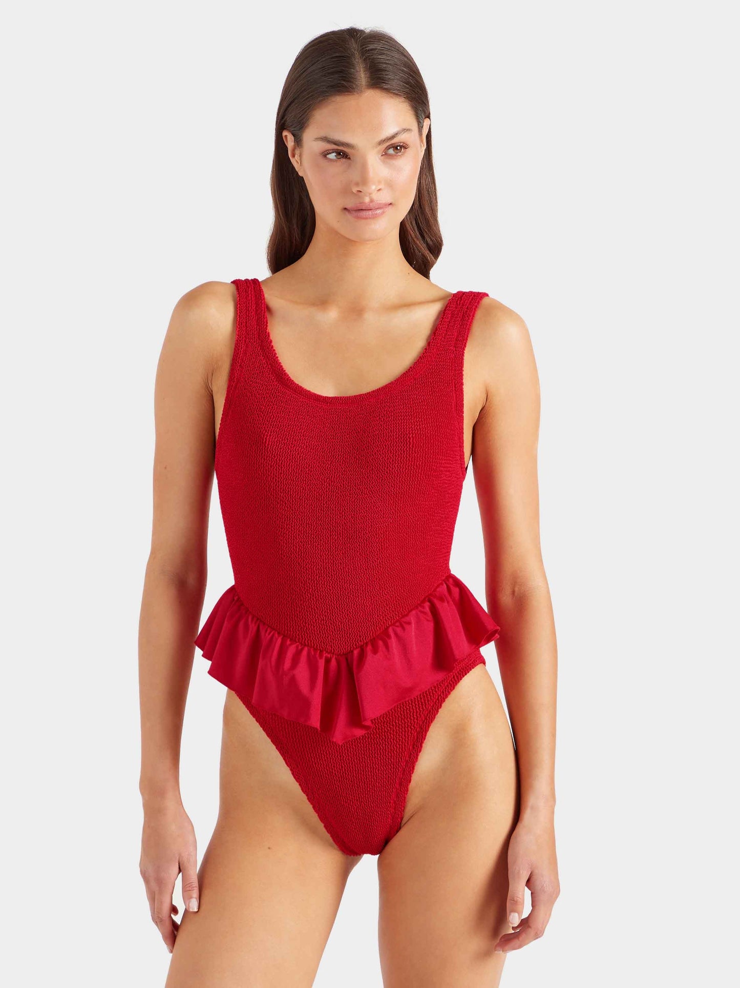 Denise Ruffle One-Piece Swimsuit