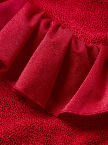 Denise Ruffle One-Piece Swimsuit