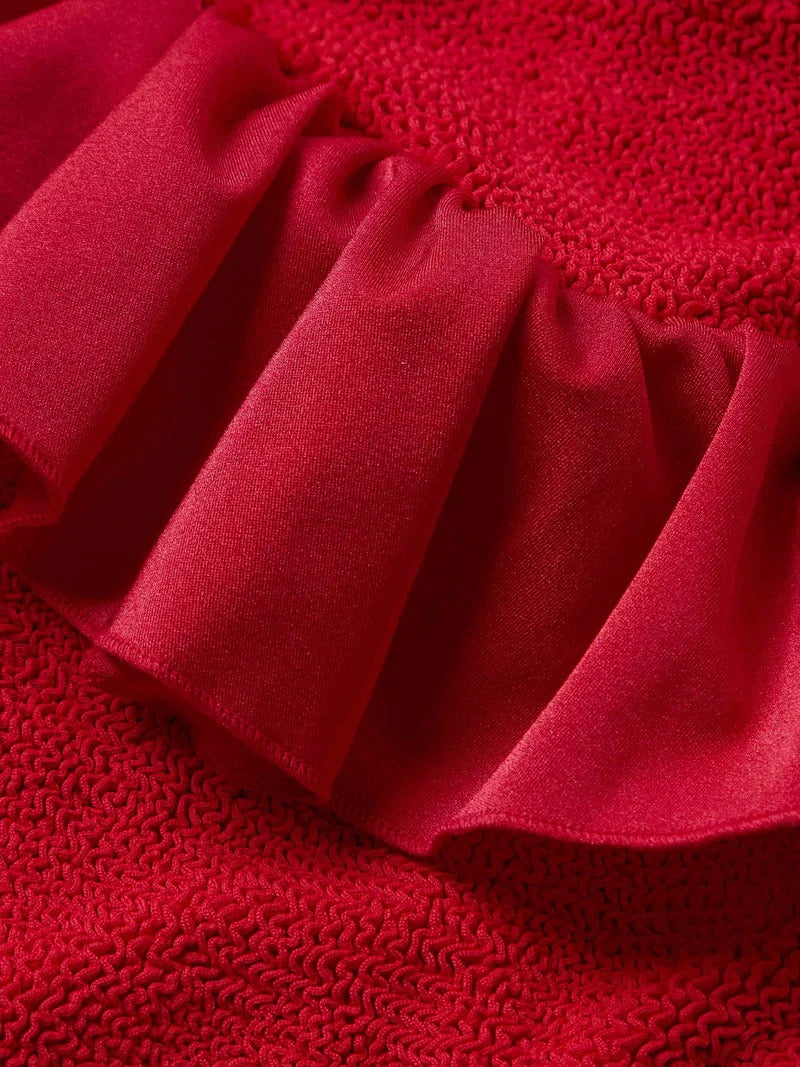 Denise Ruffle One-Piece Swimsuit